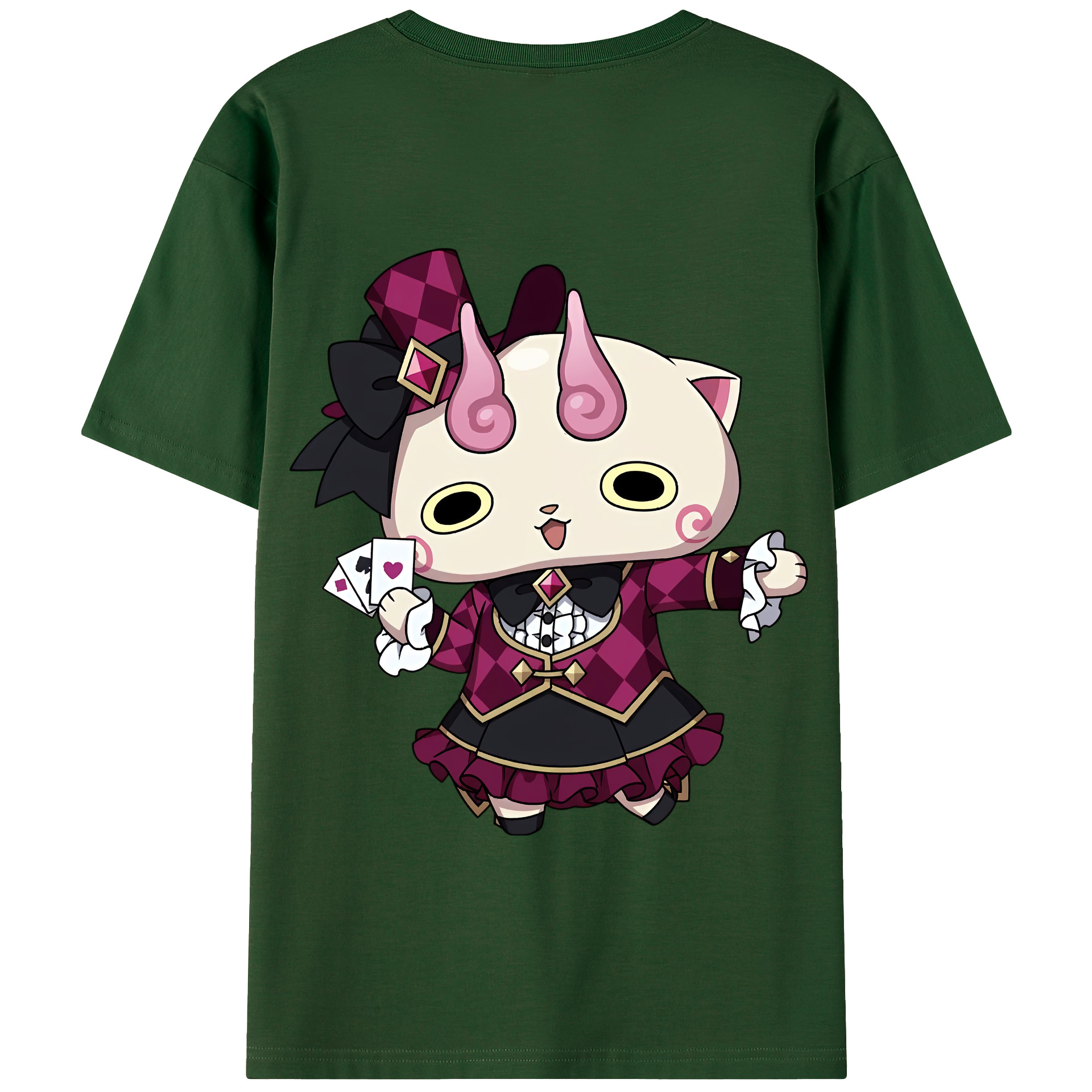 （画像用） 妖怪ウォッチ Yo-kai Watch 綿100％半袖Tシャツ（背面プリント）